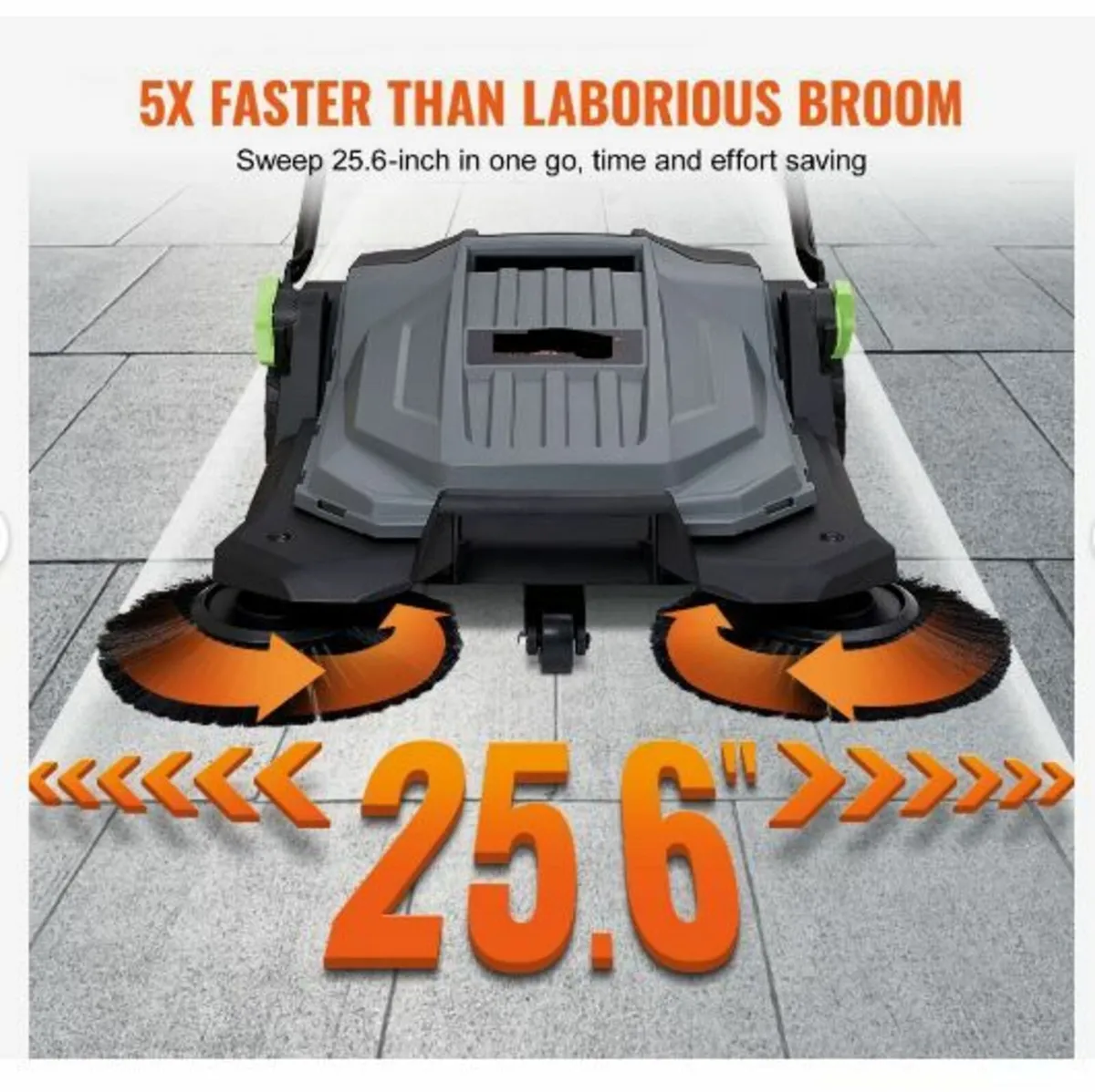 Walk-behind Hand Push Floor Sweeper - Image 2