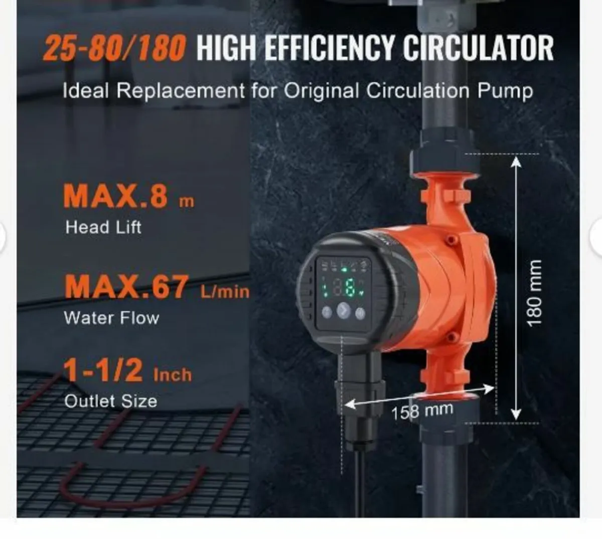 Hot Water Recirculating Pump - Image 2