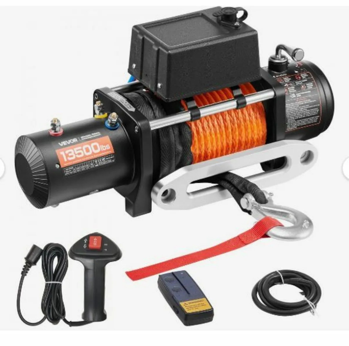 Electric Winch Truck 6123.5 kg Synthetic Rope - Image 4