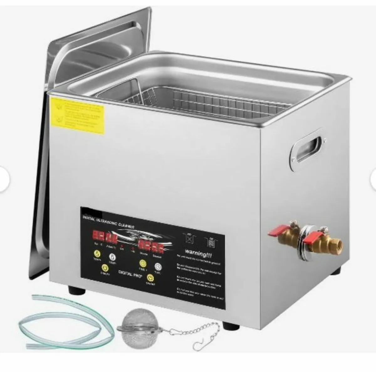10L Upgraded Ultrasonic Cleaner (400W Heater - Image 1