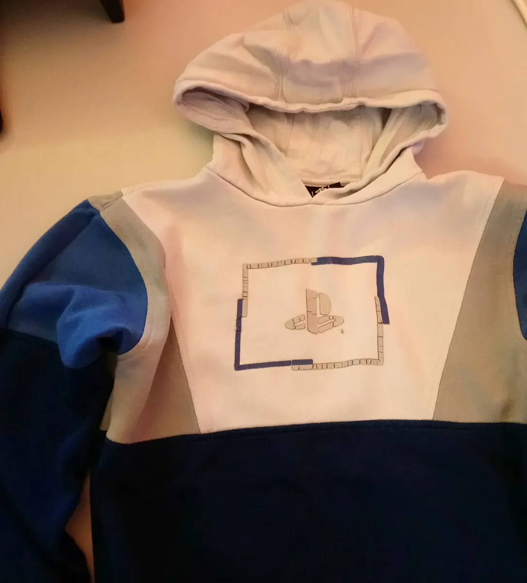 Original PLAYSTATION tracksuit jumper pants 8-10Y - Image 4