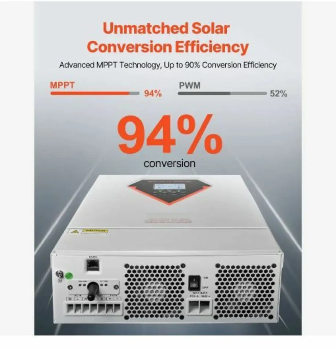 Hybrid Solar Inverter, 6000W - Image 3