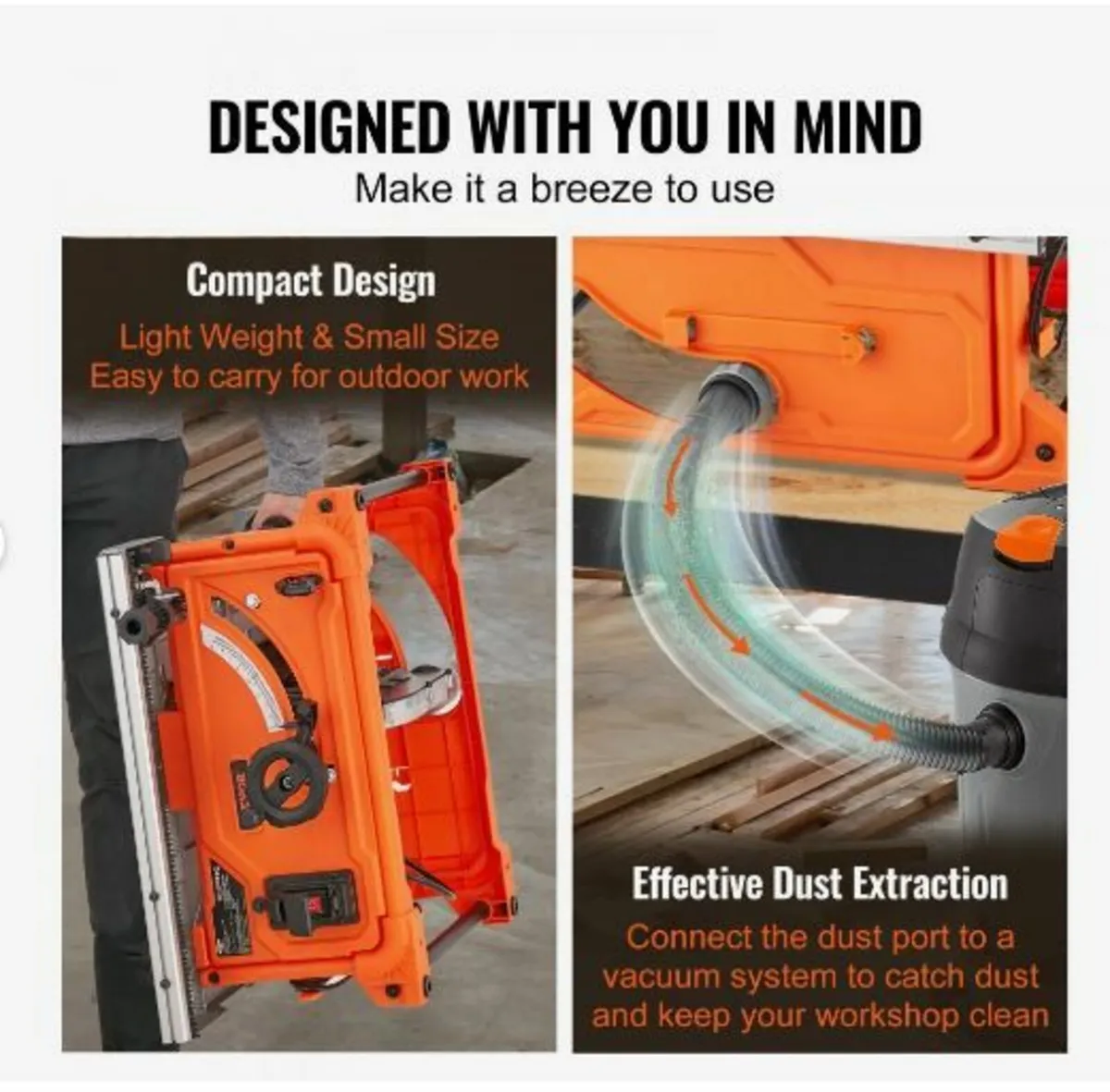 1800 W Table Saw Electric Cutting Machine - Image 2