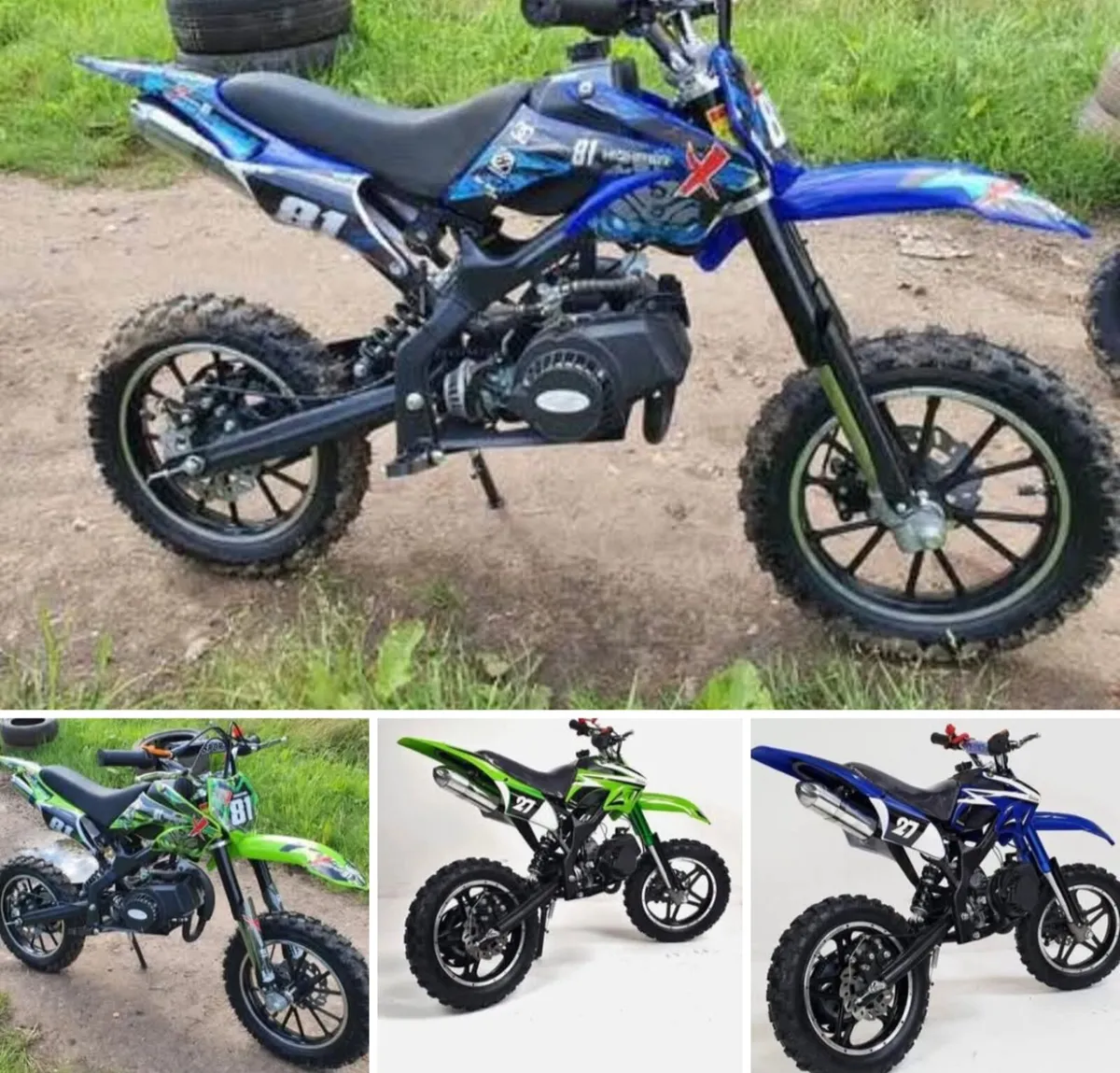 50cc 2stroke mini scrambler