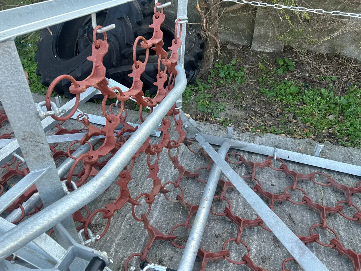 New Jarmet 4Metre hyd chain Harrow - Image 4