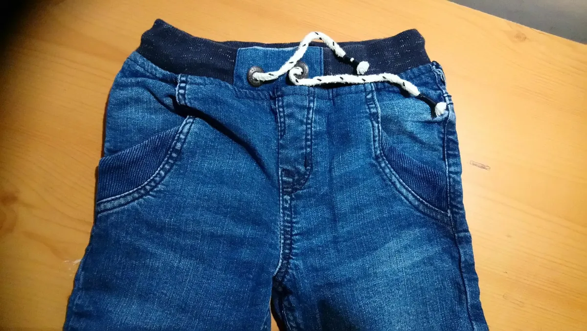 Denim - boys jeans trousers - pants age 6-7 years - Image 3