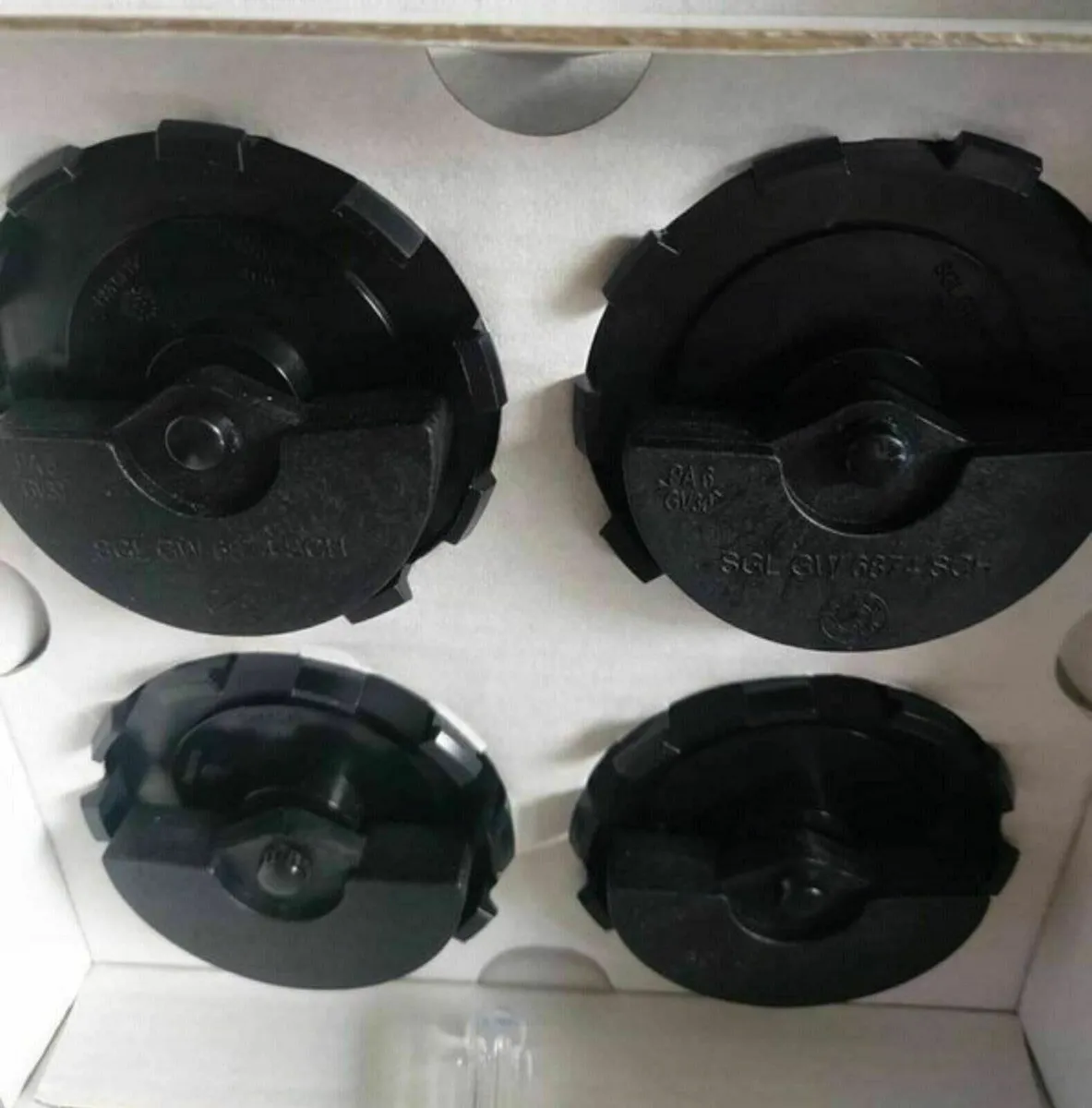 (x 2 sets)  BMW FLOATING CAPS (FREE POST) - Image 2