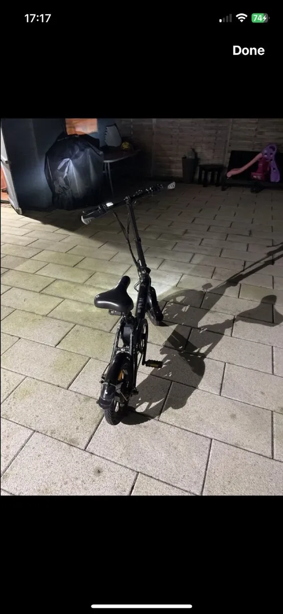 Electric Fold Up Bike - Image 2