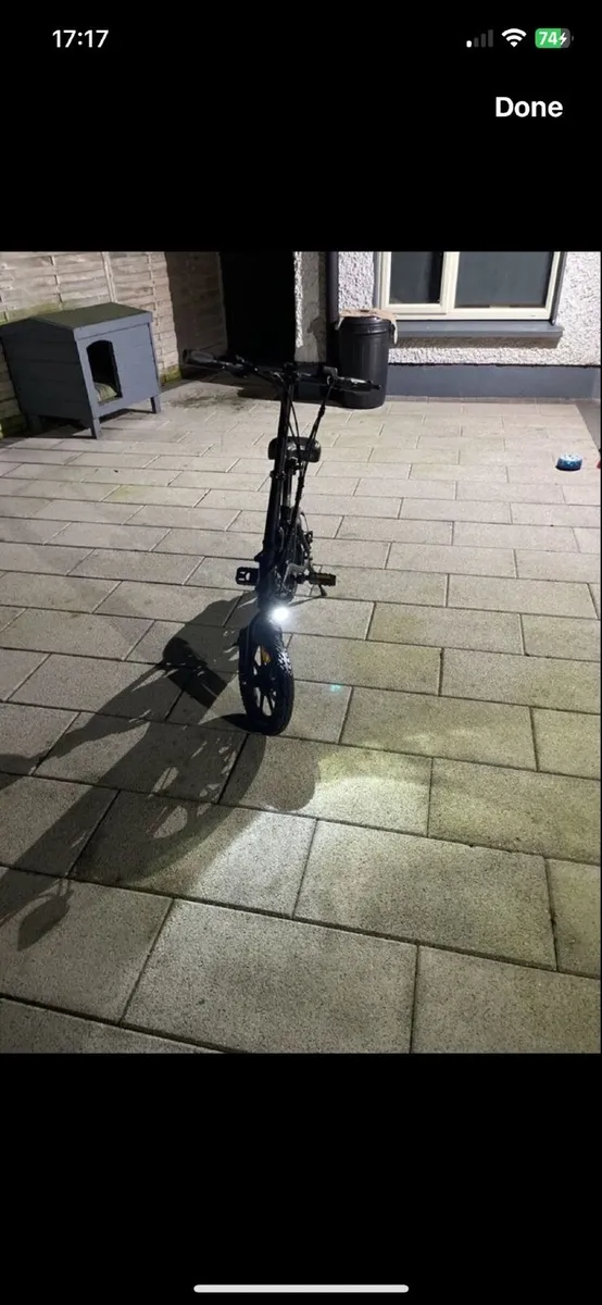 Electric Fold Up Bike - Image 3