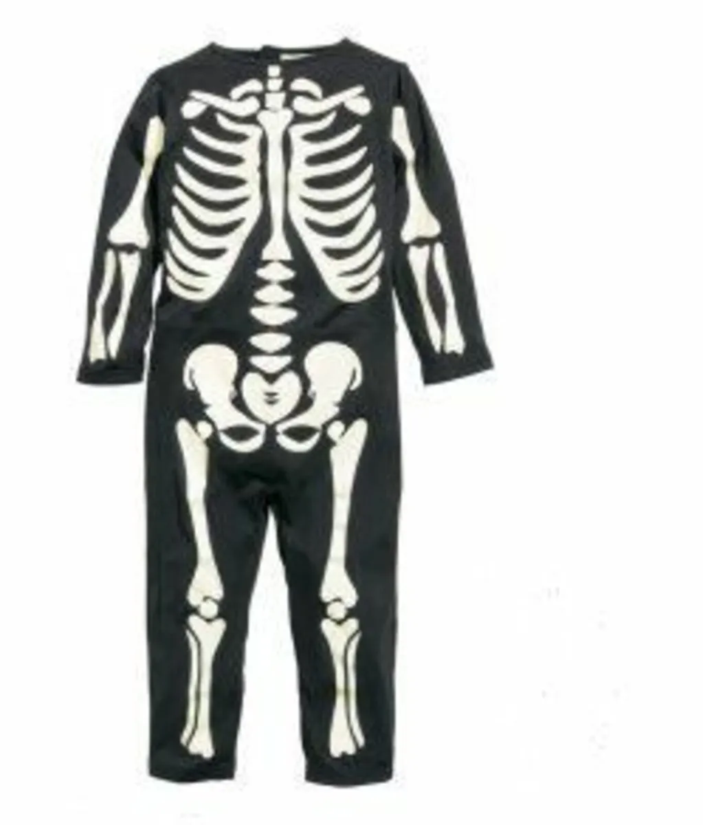 Halloween Skeleton costume pyjama - kids 2-4 years