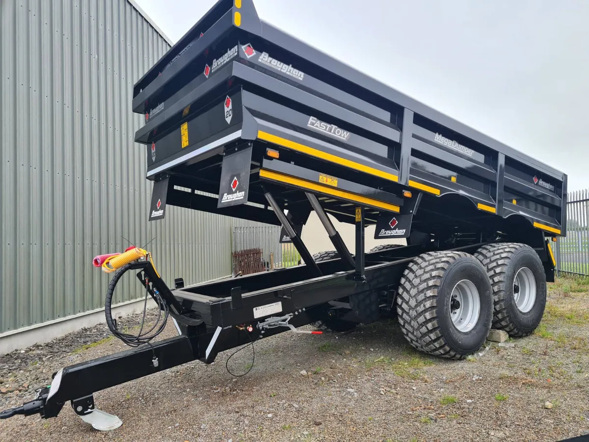 Broughan Dump Trailers - All Sizes - Image 1