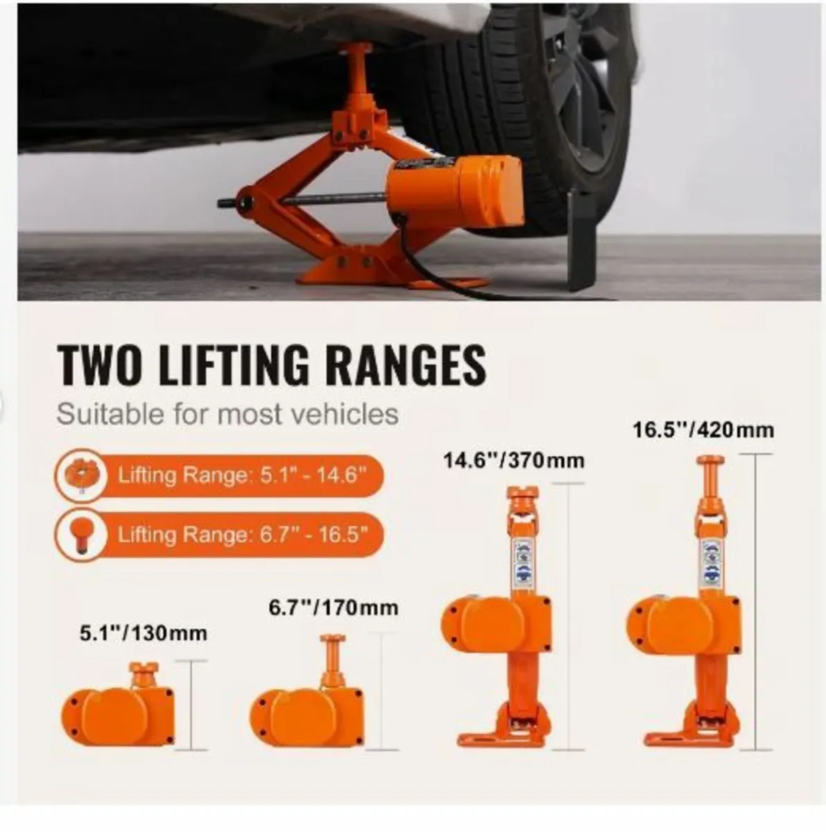 Electric Car Jack Floor Jack 3 Ton - Image 4