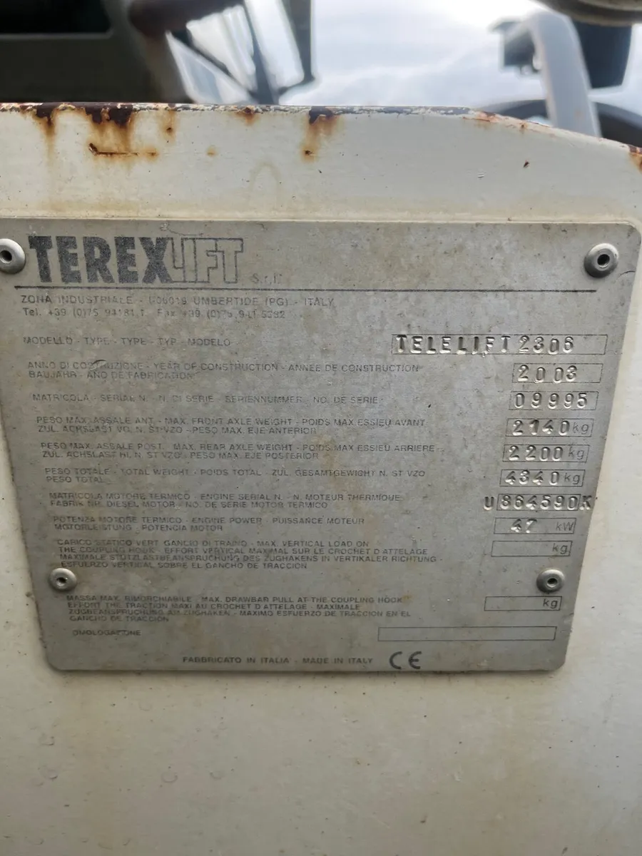 Terex telehandler - Image 3