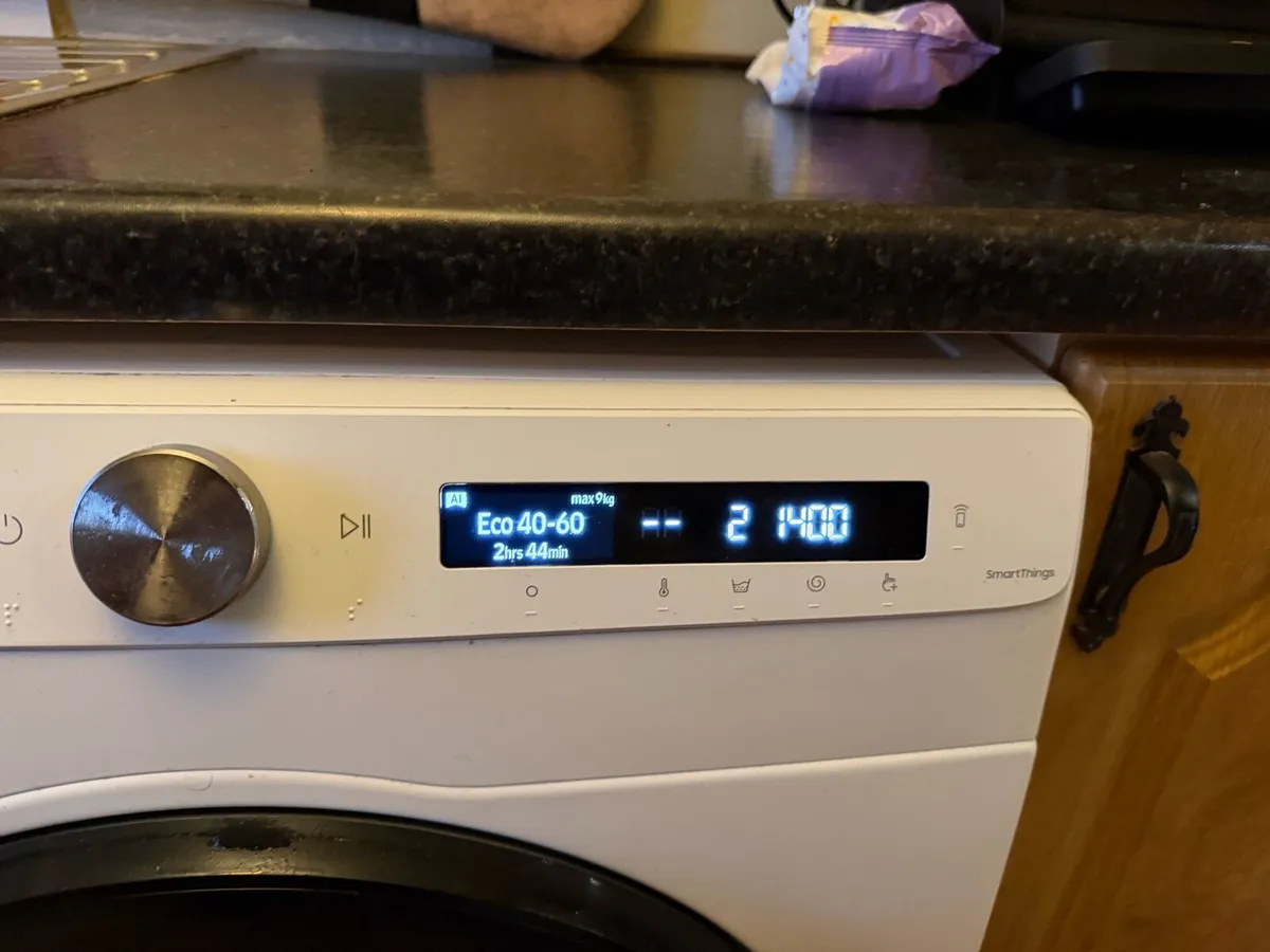 Samsung 9kg smart sense Washing machine - Image 3