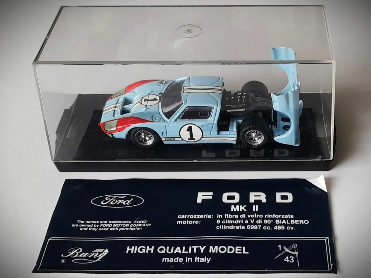 Collectable Bang Model 1:43–Ford GT40 Mk2 Le Mans - Image 1