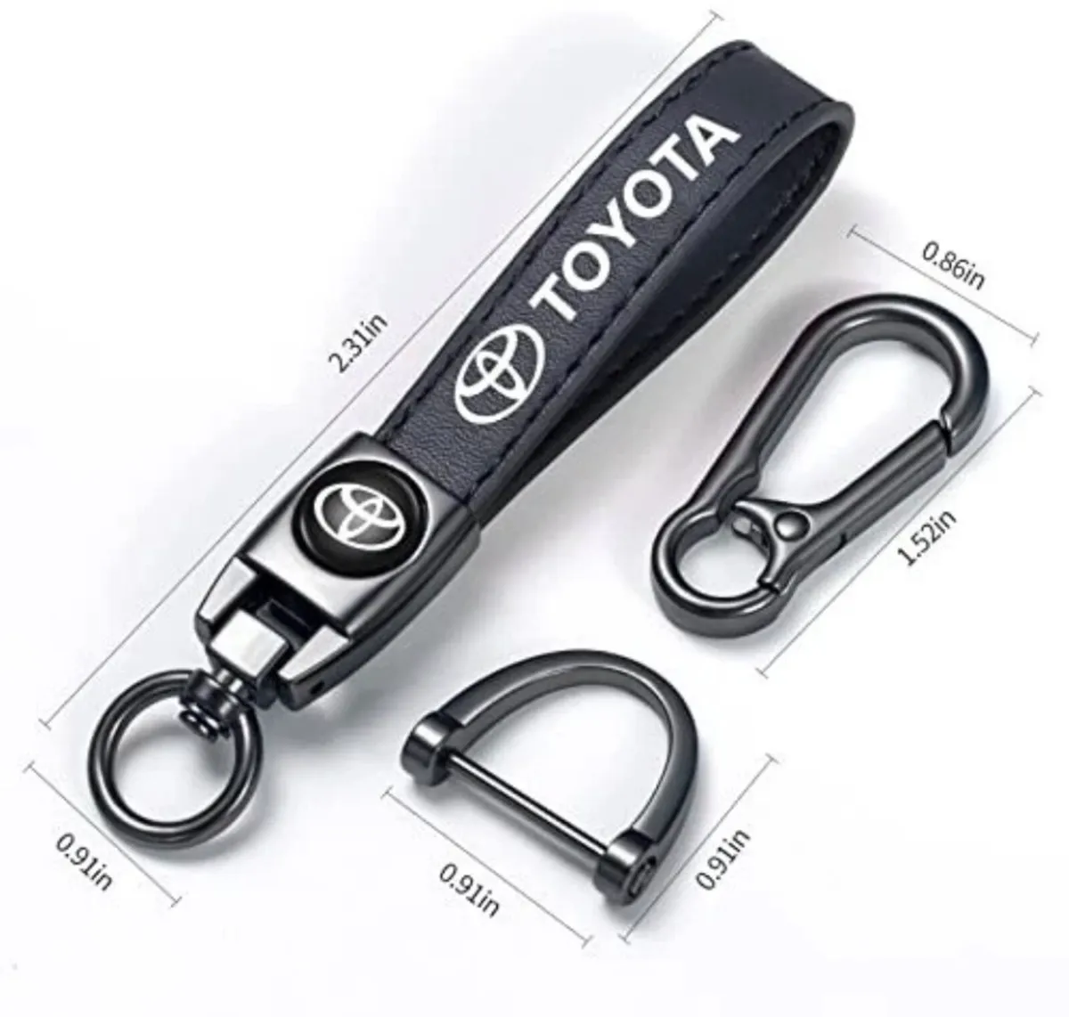 Keyring Key Fob Key Ring Toyota NEW - Image 2