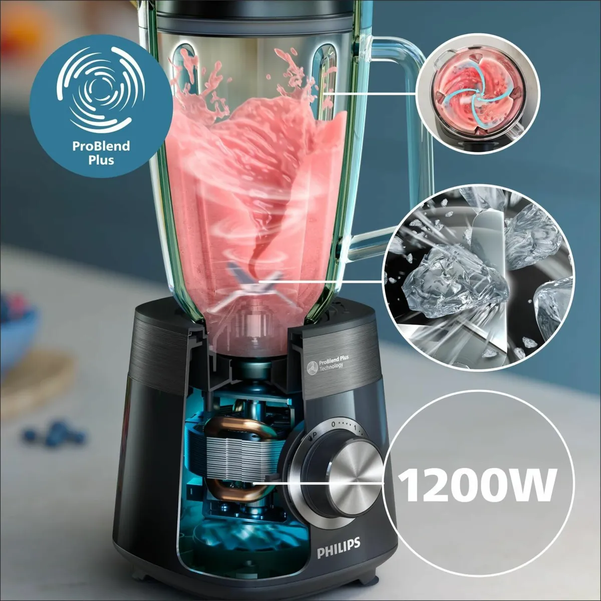5000 Series Blender – 1200W ProBlend Plus Motor - Image 2