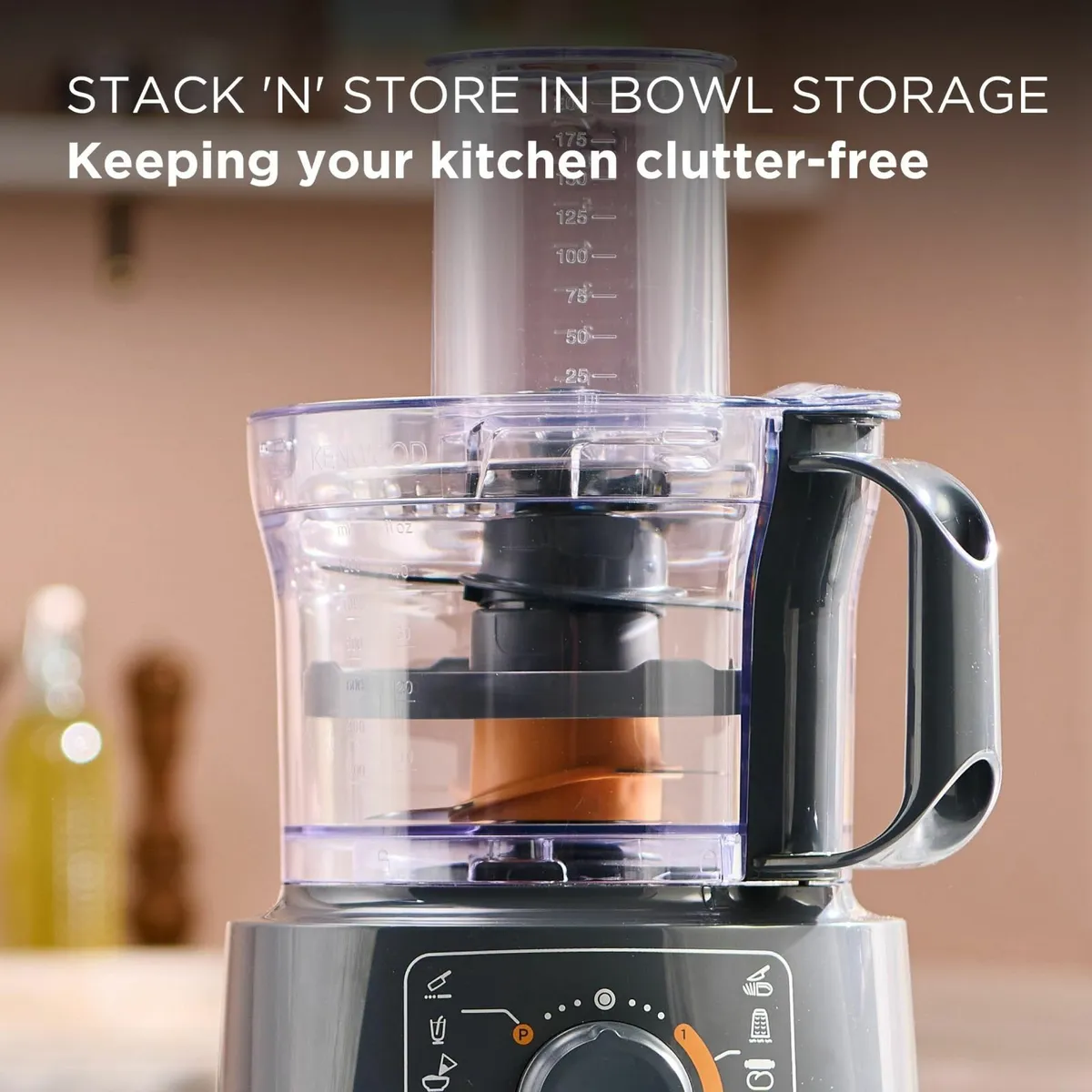 MultiPro Compact FDP31.170GY Food Processor with - Image 4