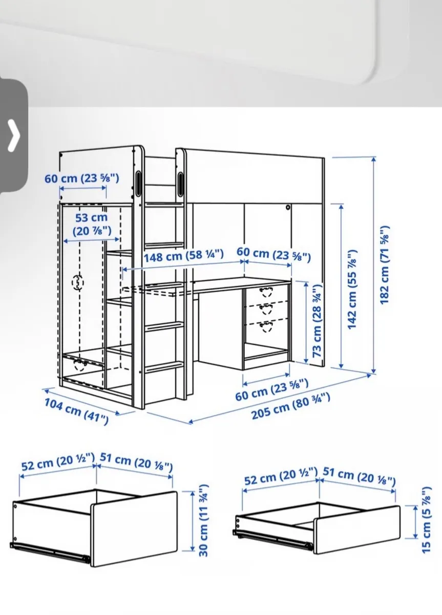 IKEA loft bed - Image 2