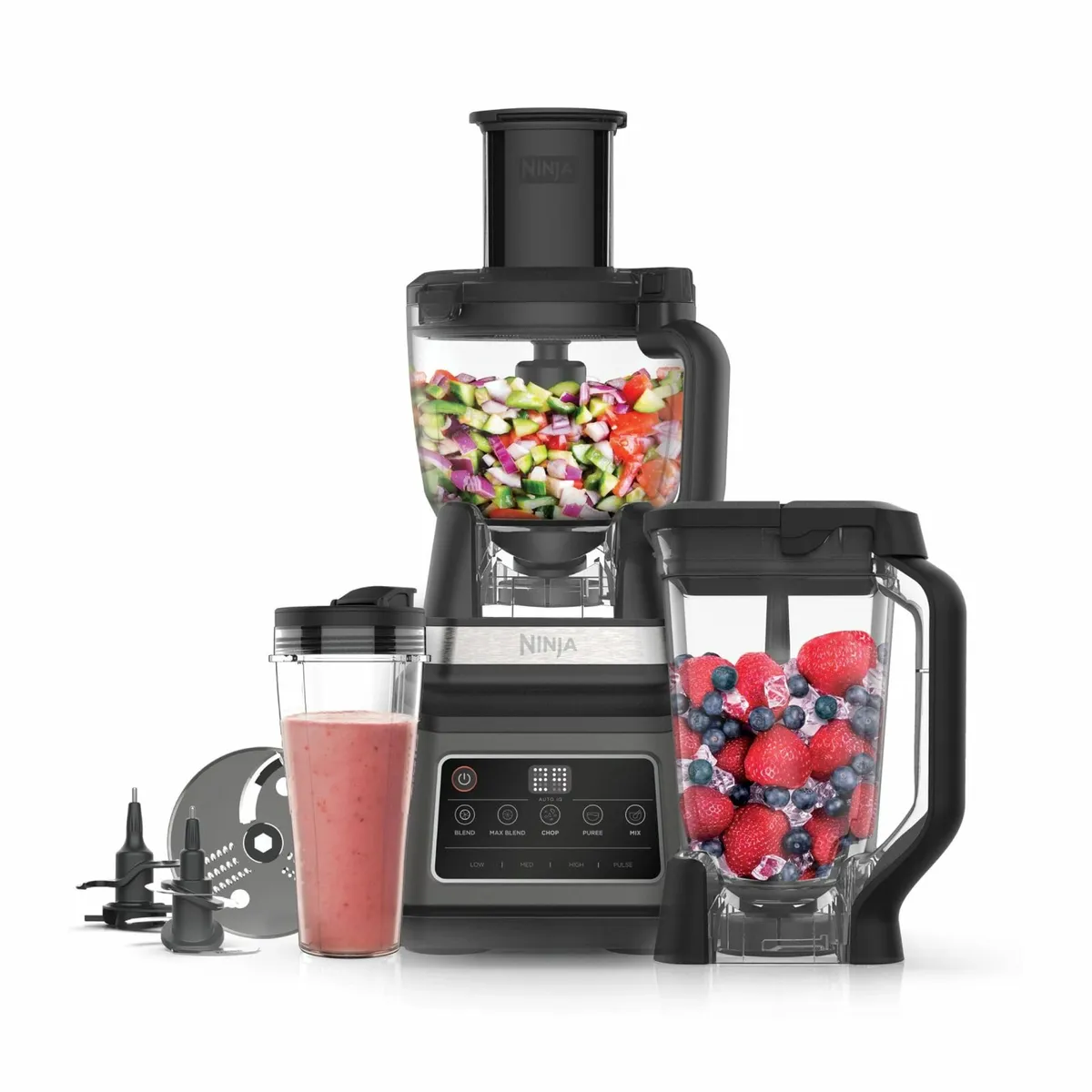 3-in-1 Food Processor Blender with 5 Automatic - Image 1