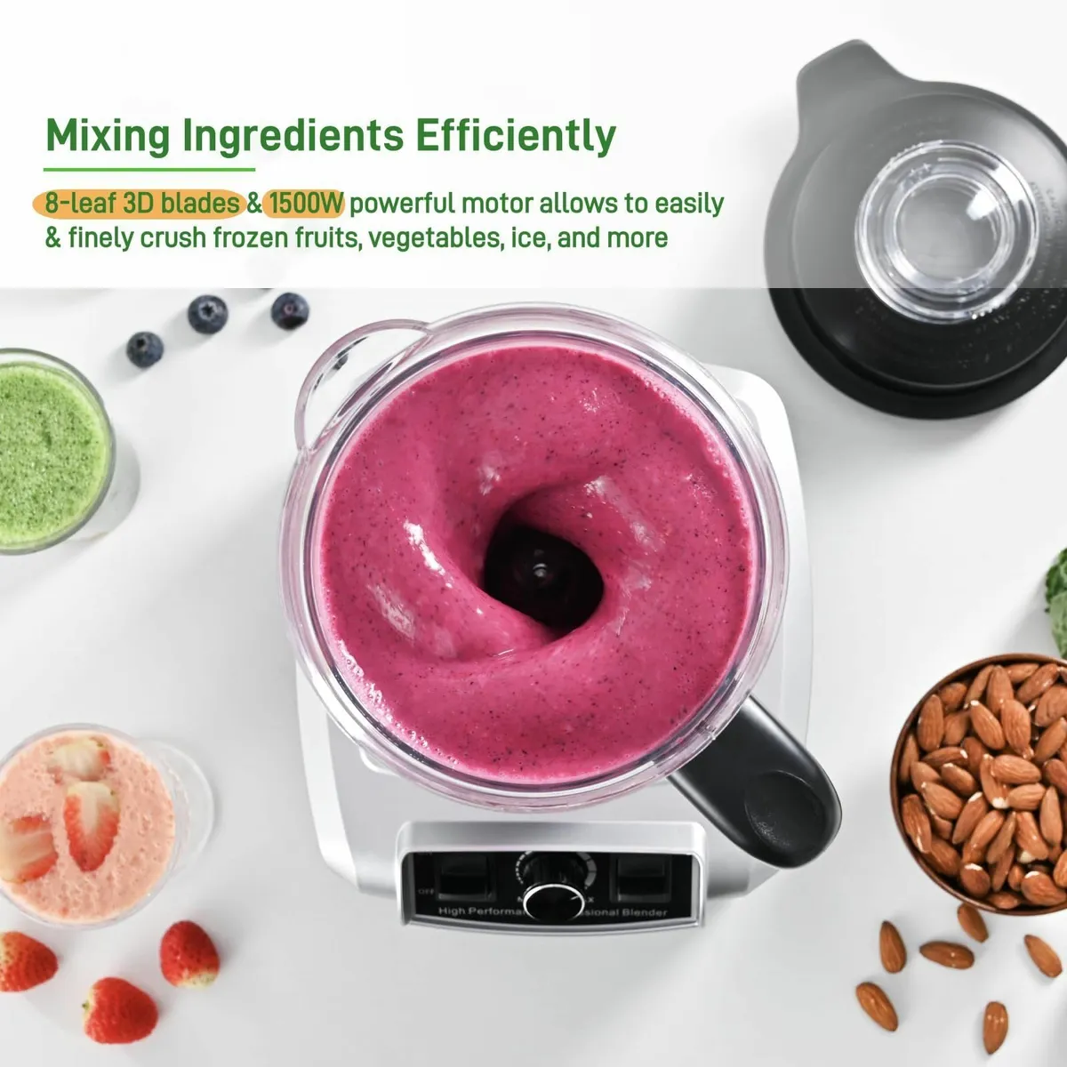 High Performance Jug Blender 2L Large Capacity - Image 4