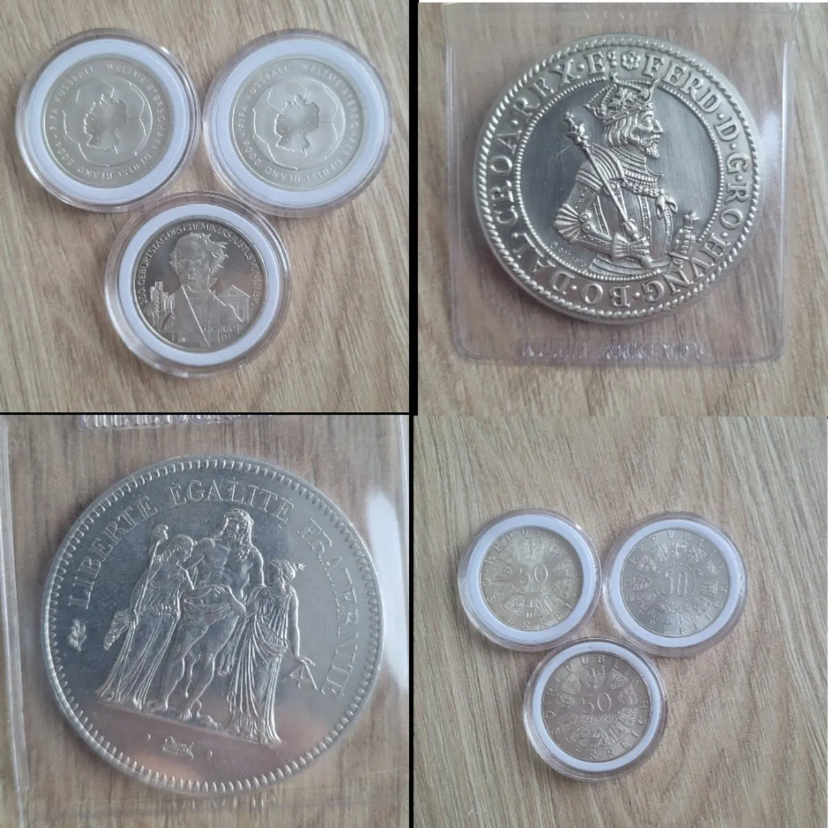 Silver coins - Image 1