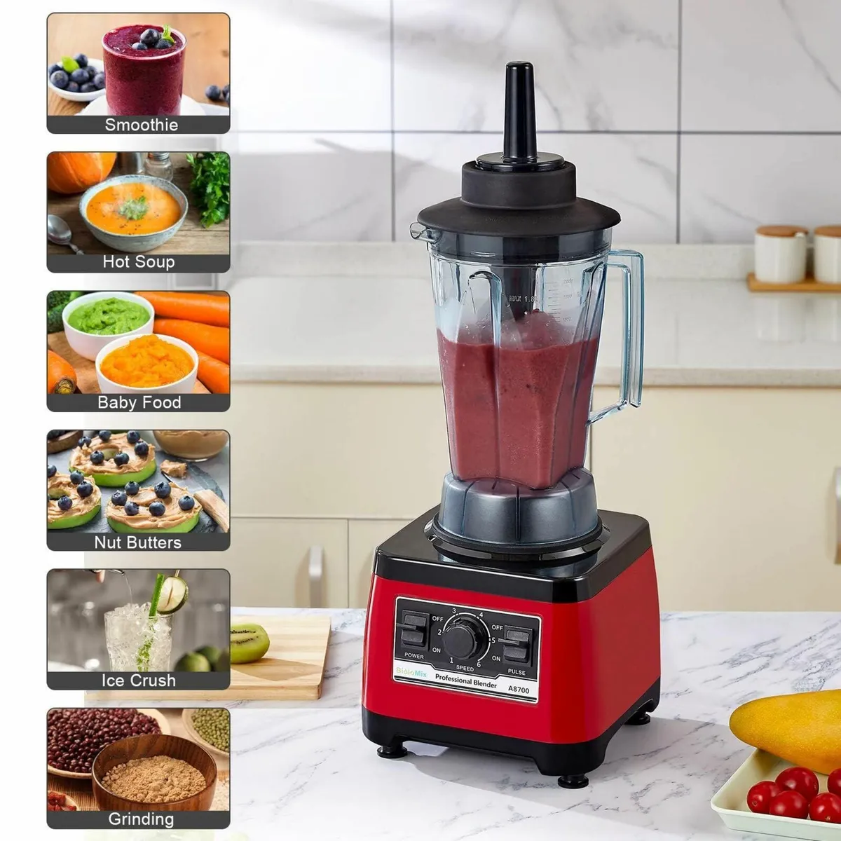 Commercial Heavy Duty Professional Blender Peak - Image 3