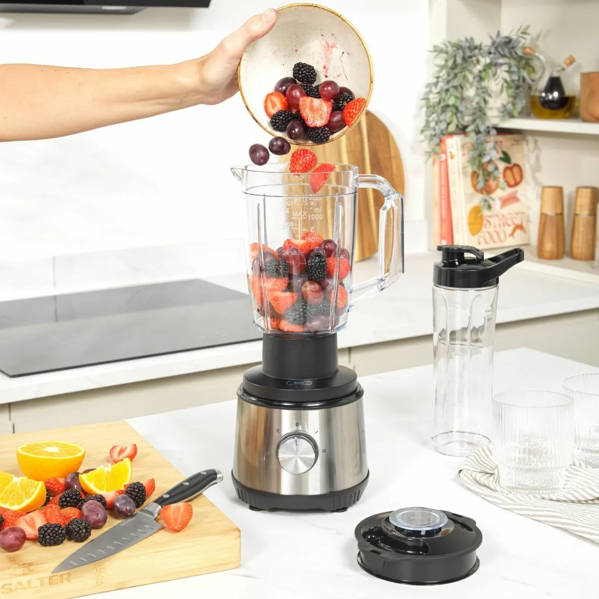4 In 1 Juicer Blender – Fruit Smoothie Maker 1L - Image 4