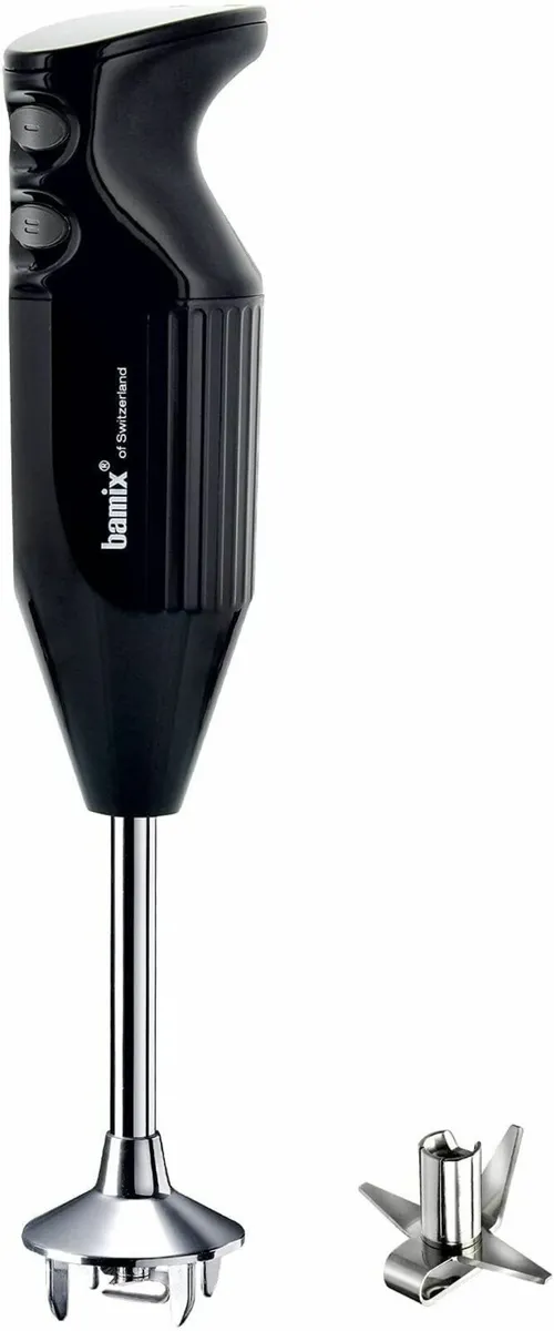 ONE Black Hand Held Stick Blender with multi-purpo - Image 1