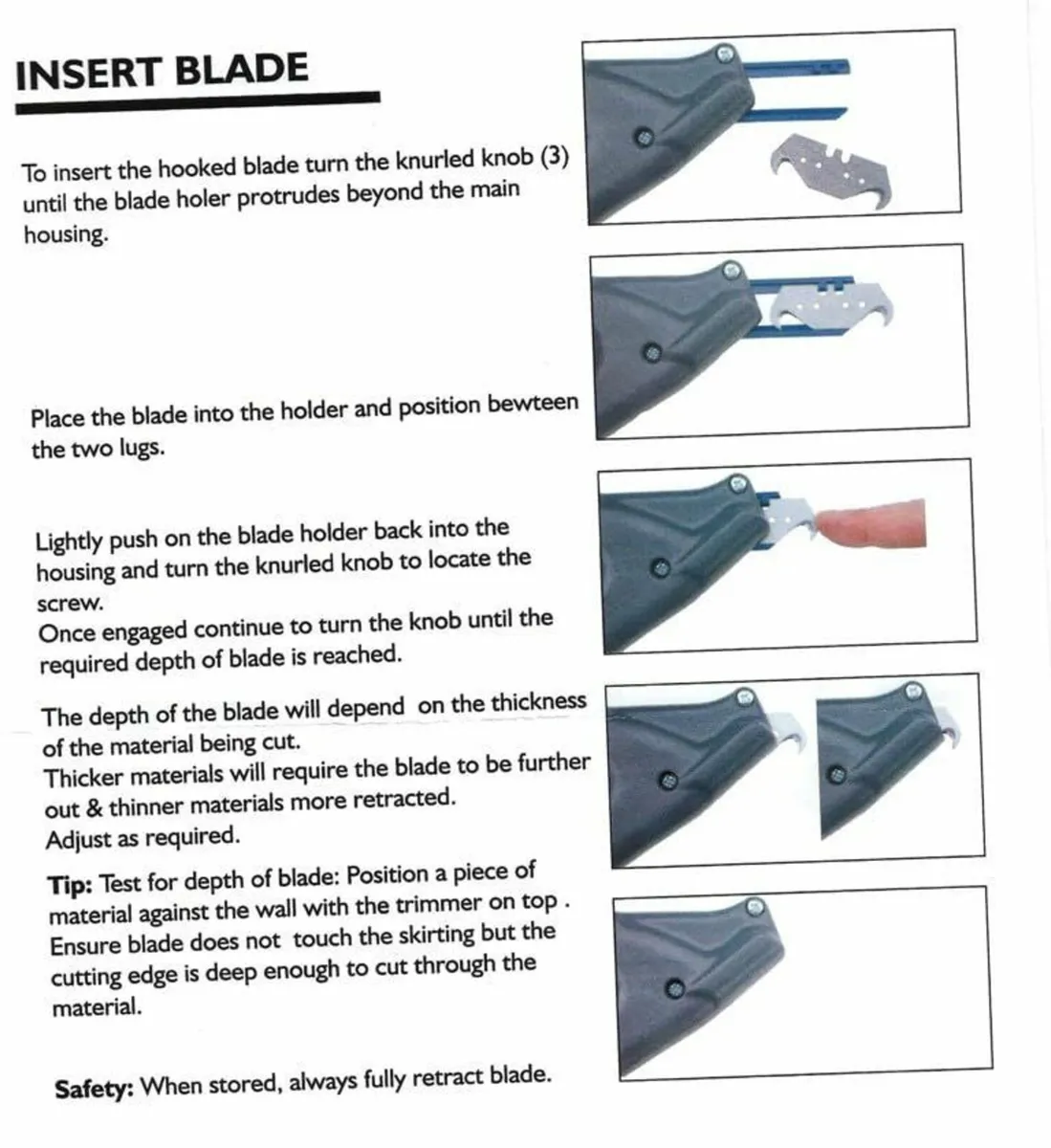 Trim Master Cutter Carpet Vinyl – Precision - Image 4