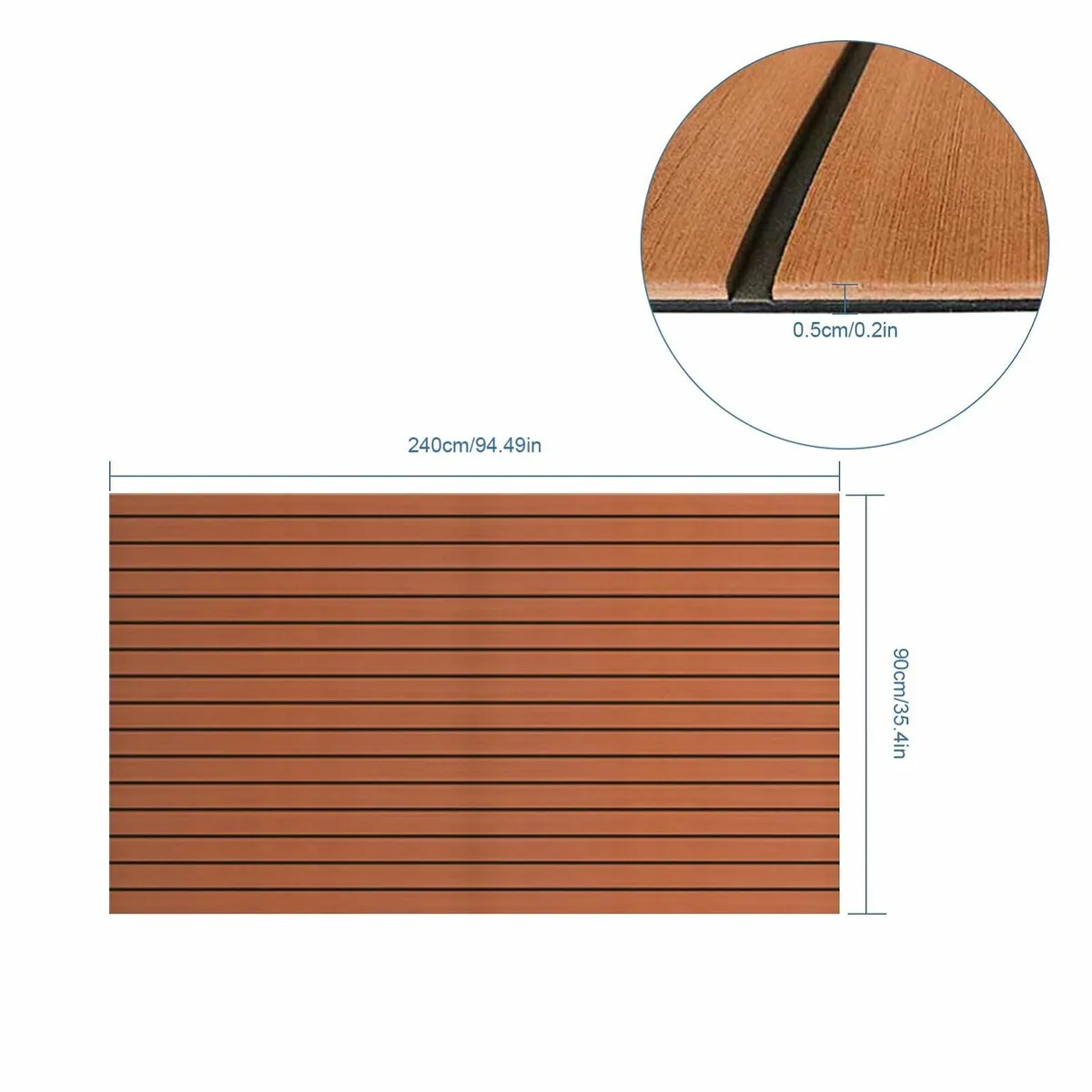 Boat Flooring EVA Foam Decking Sheet Non-Slip - Image 2