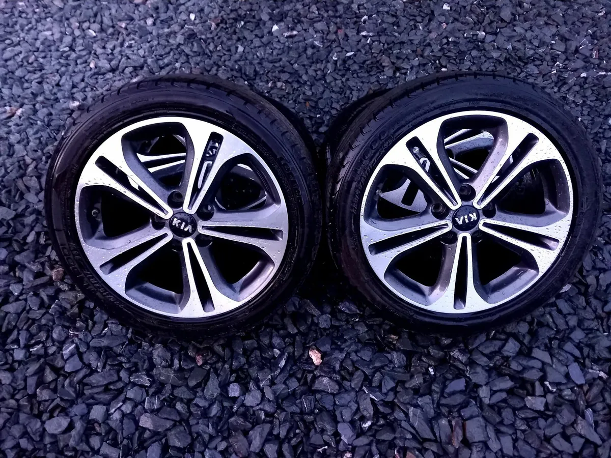 17inch 5x114.3 Genuine Kia Ceed GT-Line Alloys - Image 1