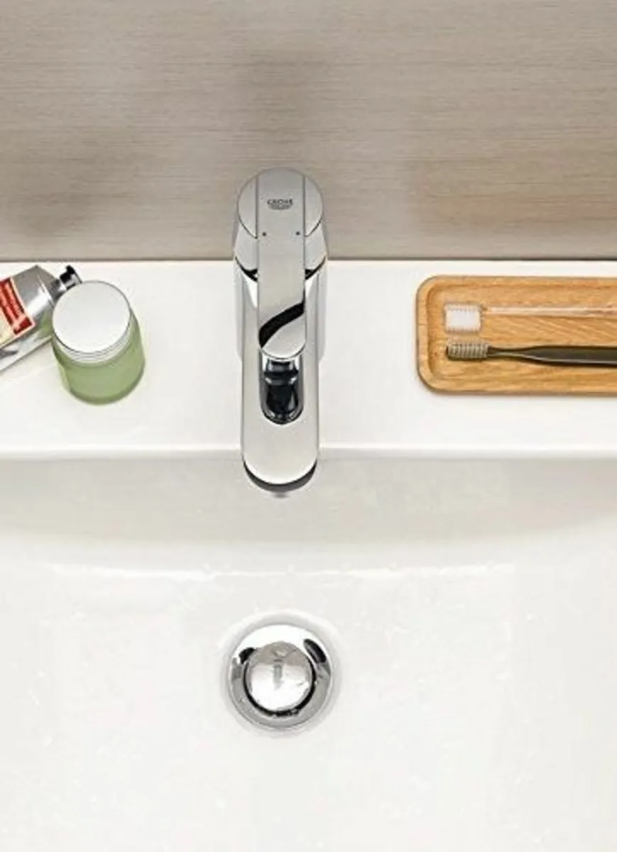Get - Bathroom Wash Basin Mixer Tap with Pop-Up - Image 3