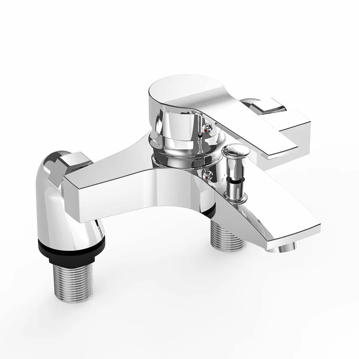 Bath Mixer Taps Modern Single Lever Shower Filler - Image 1