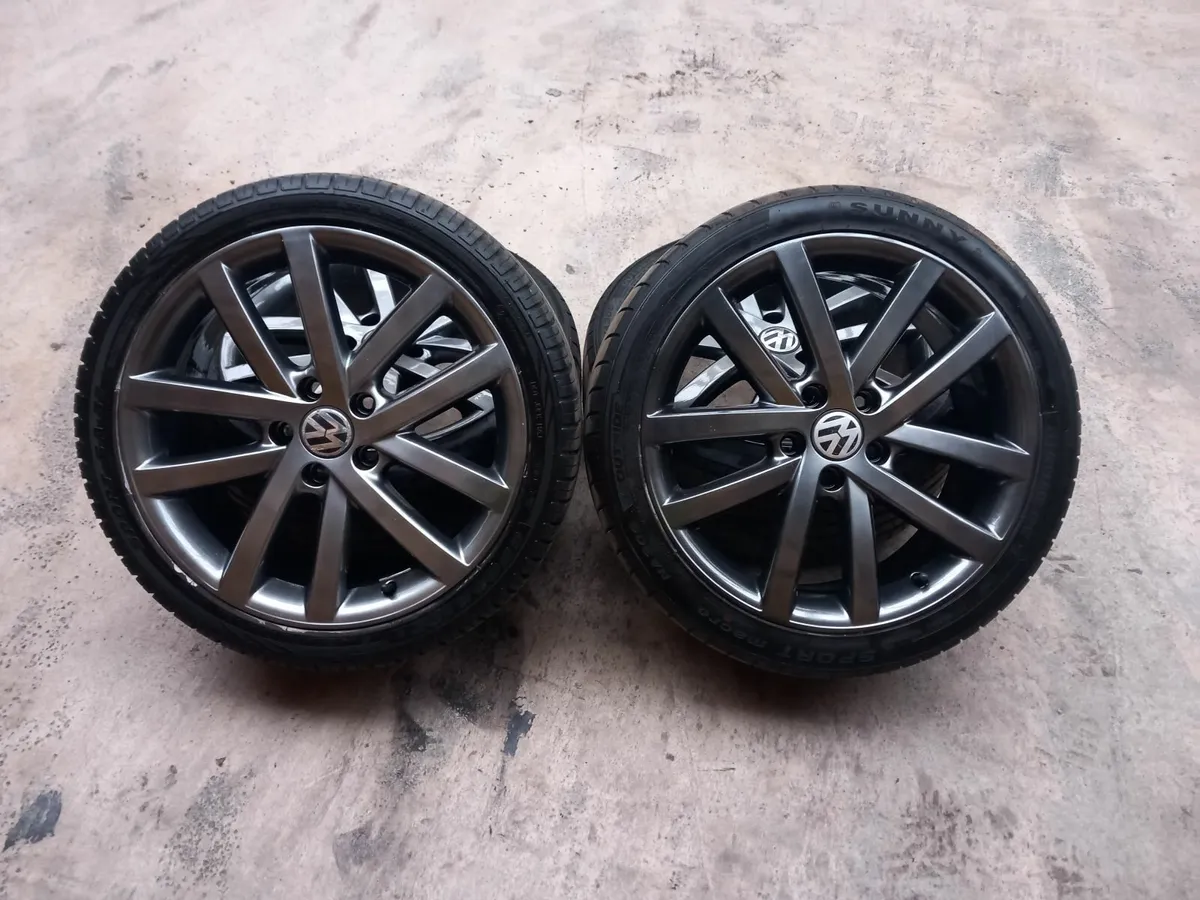 Genuine 5x112 VW Vancouver Alloys 18inch - Image 1