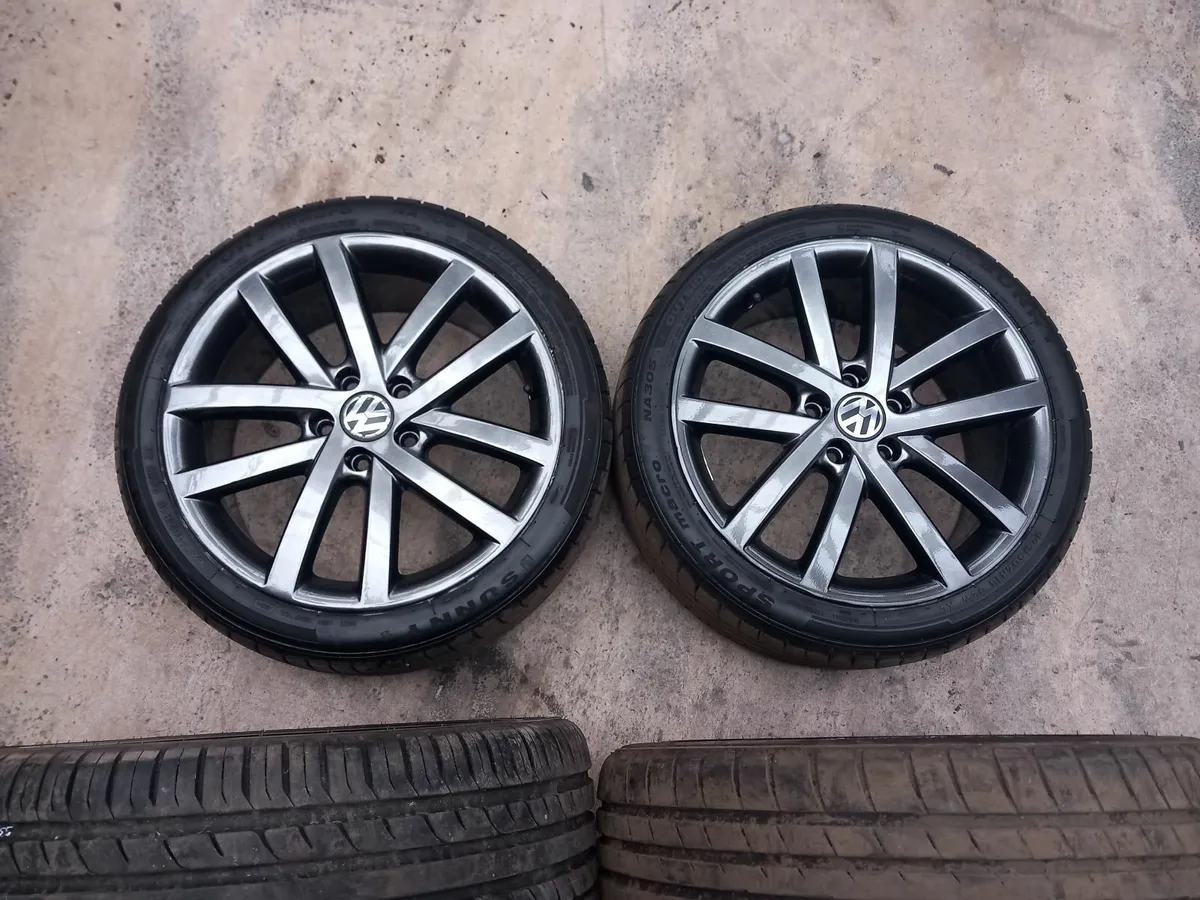 Genuine 5x112 VW Vancouver Alloys 18inch - Image 2