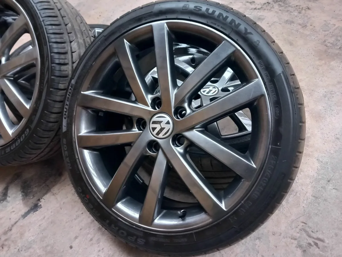 Genuine 5x112 VW Vancouver Alloys 18inch - Image 3