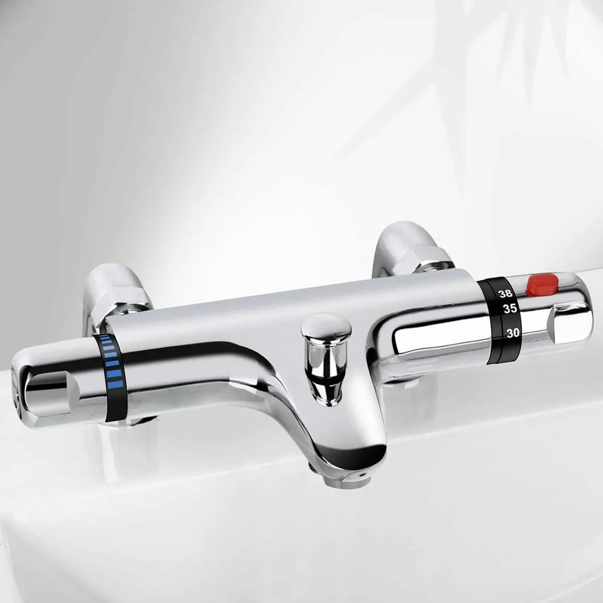 Thermostatic Bath Shower Mixer Tap Deck Mounted - Image 1