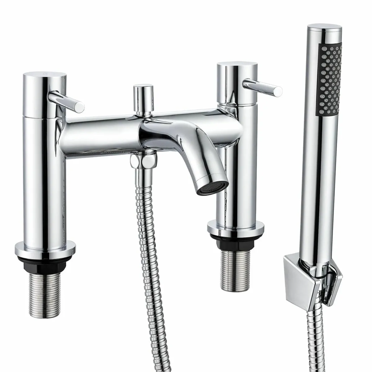 Bath Taps with Handheld Shower Head Faucet Mixer - Image 1