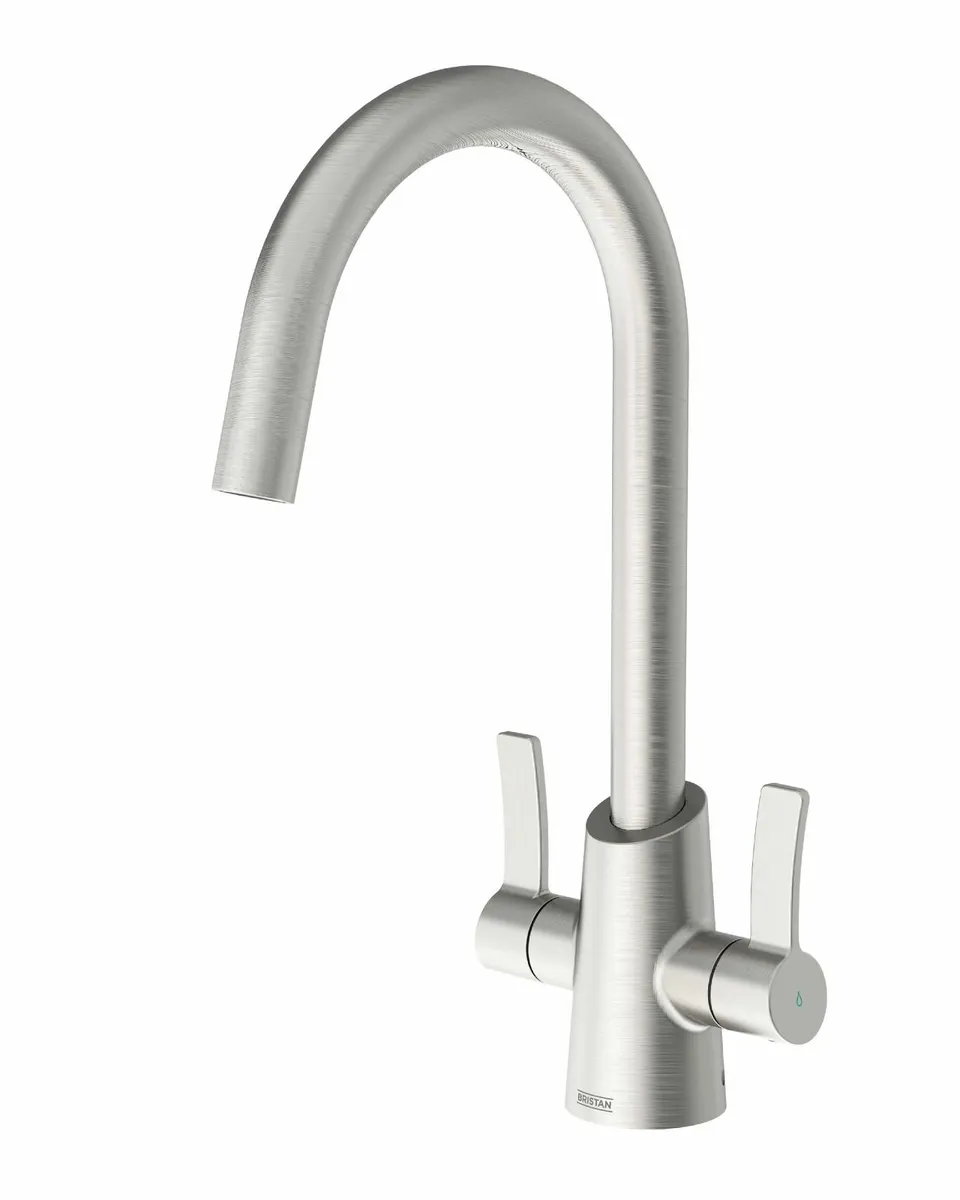 Acorn Easyfit Kitchen Sink Mixer Stainless Steel - Image 4