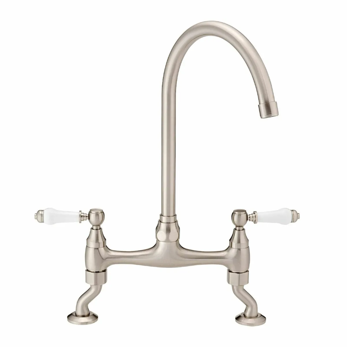 Astbury KT103 Deck Mounted Brushed Nickel Kitchen - Image 1