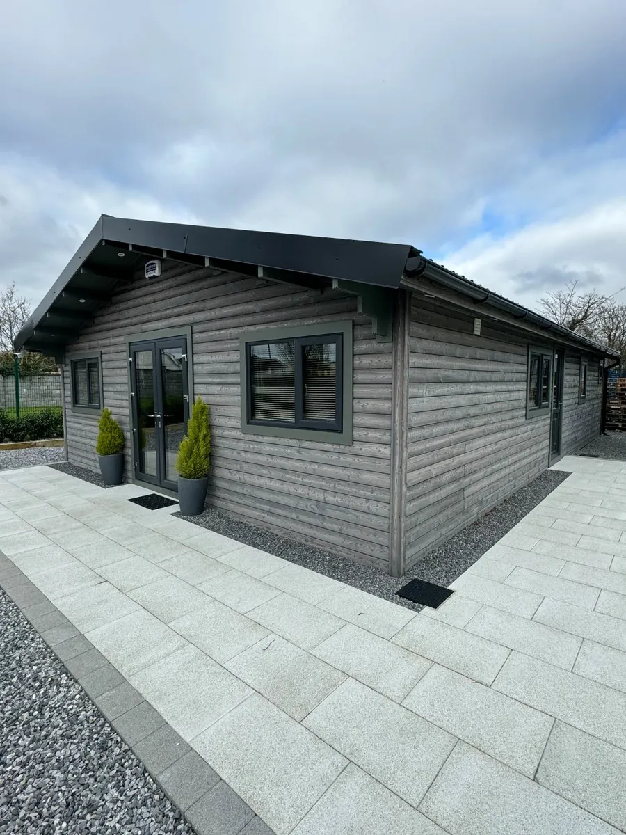 Ecohome Log Cabins 3 Bed B 7.5m x 12m Modular Home - Image 1