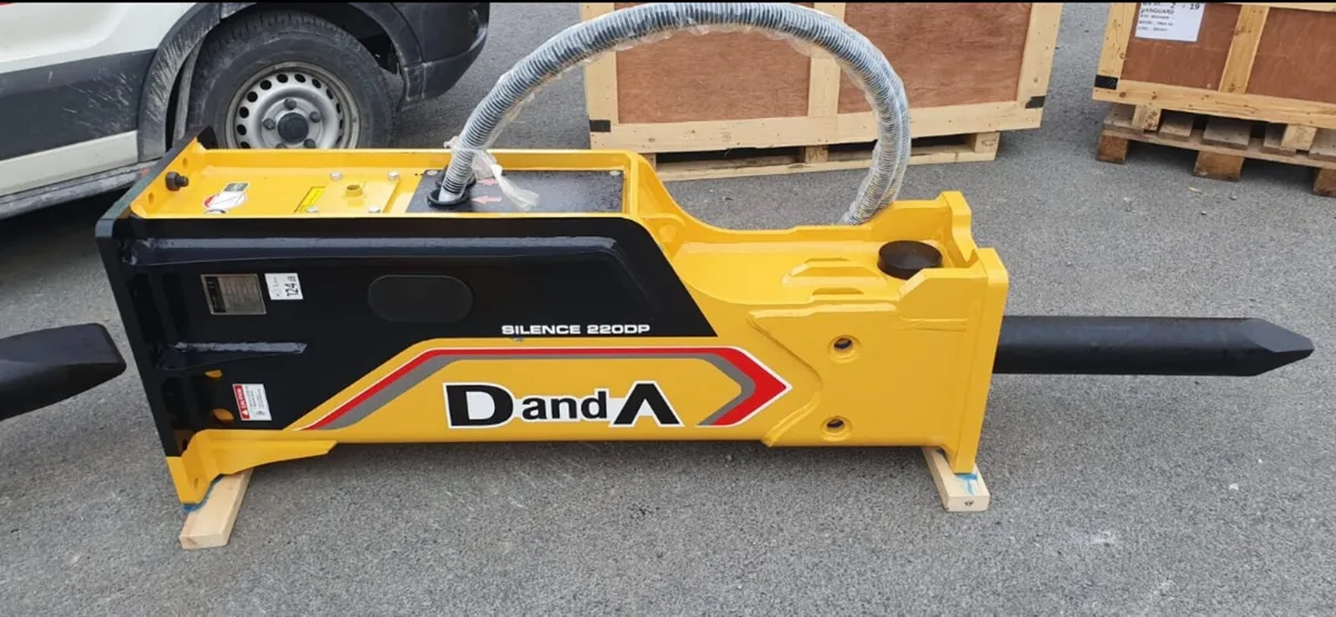 Full Range of D&A Rock Breakers and spare parts - Image 2