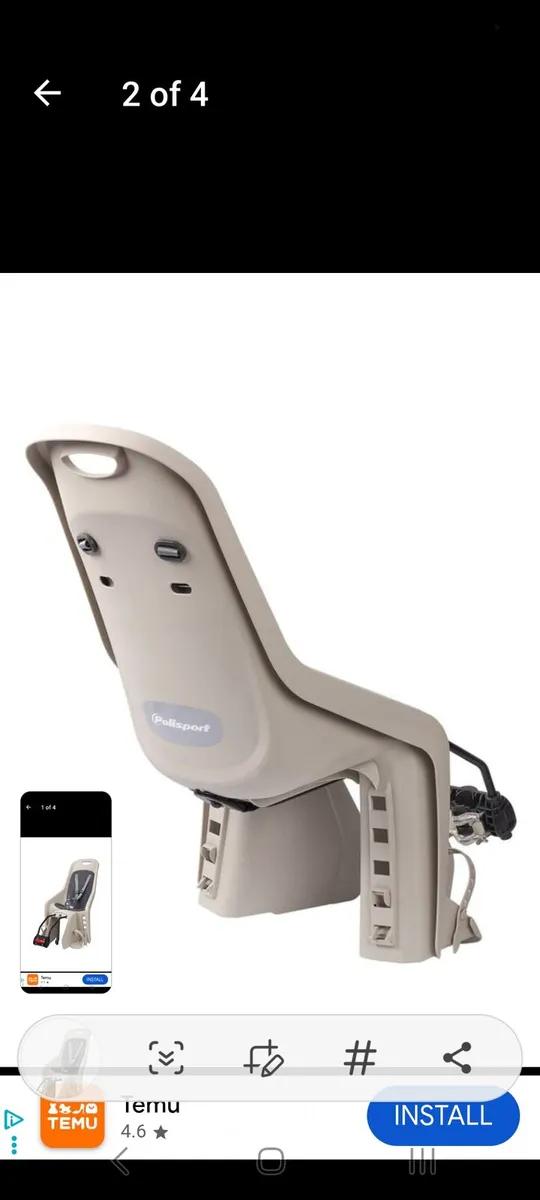 Child bike seat - Image 4