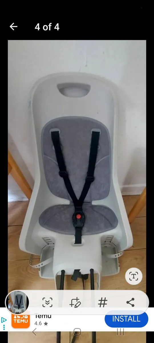 Child bike seat - Image 1