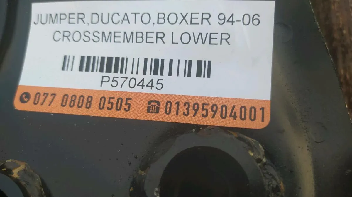 Ducato crossmember and Seitz camper Windows - Image 2