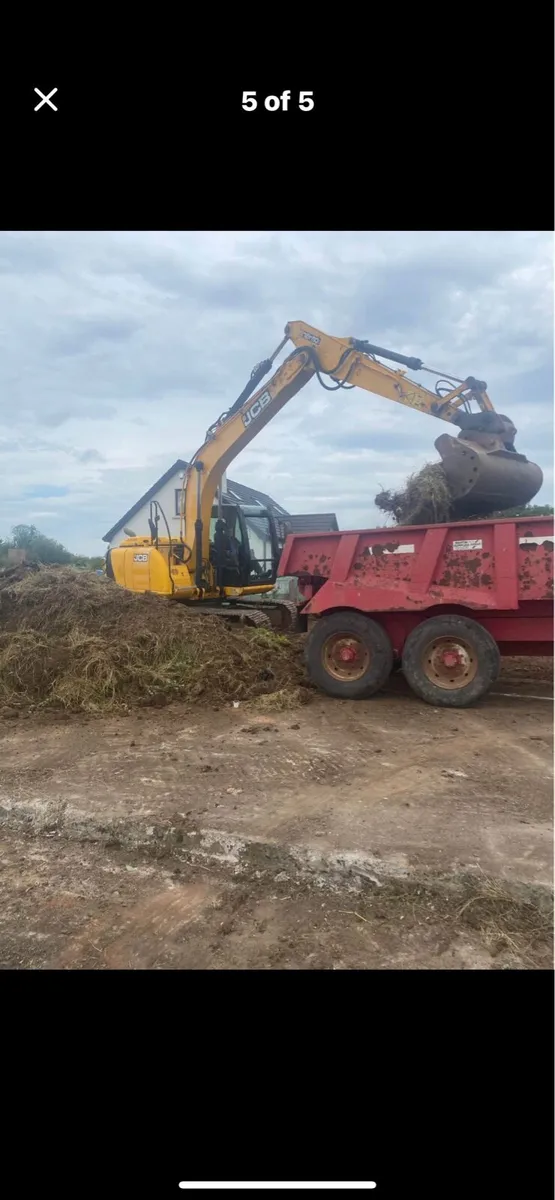 13ton Digger hire - Image 4