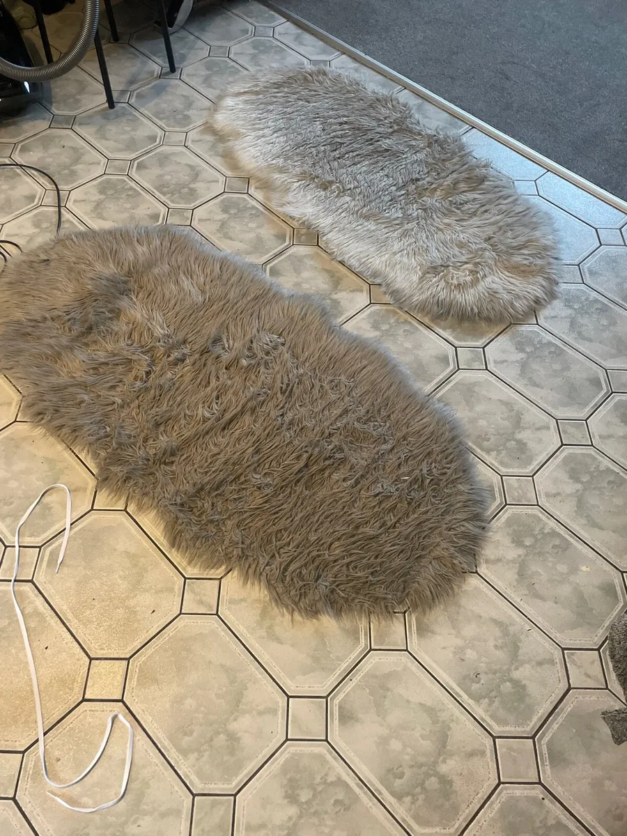 Sheep skin rugs - Image 1
