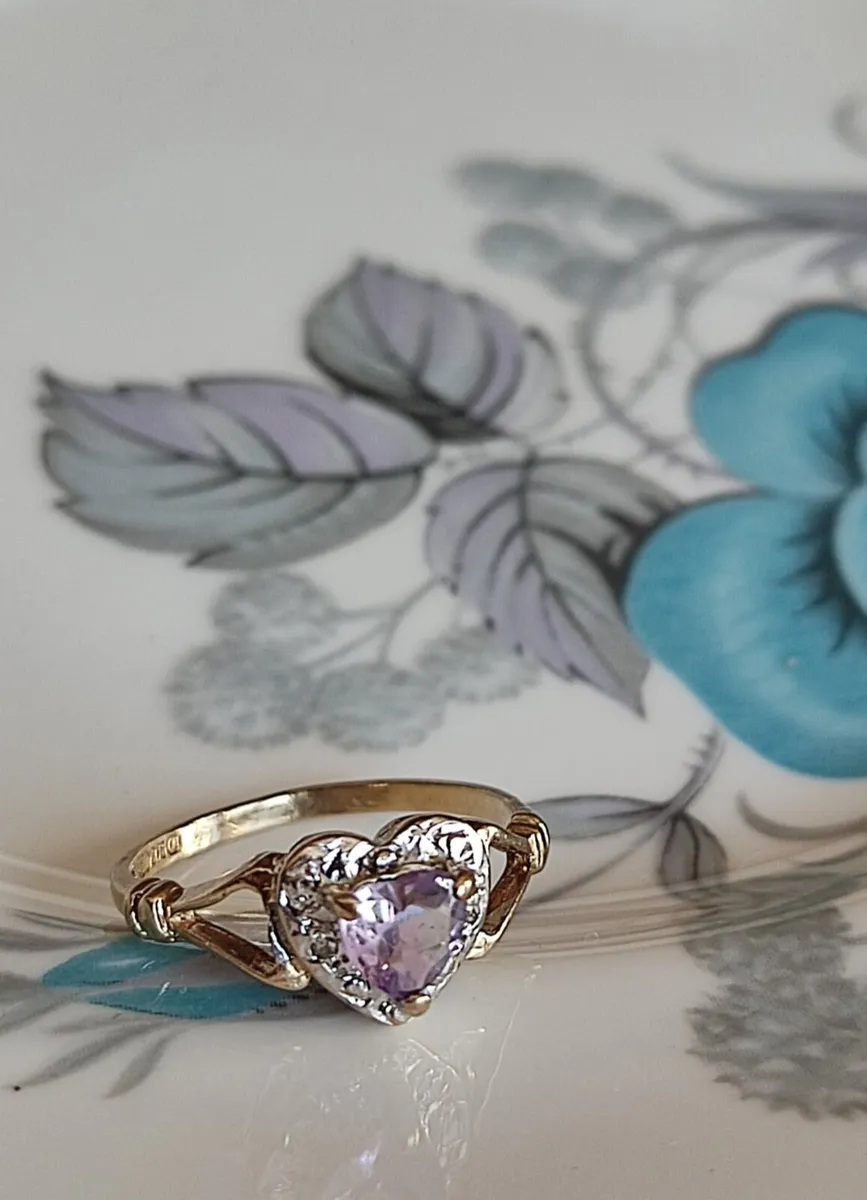 Vintage 9CT GOLD DIAMOND Rings price from 220 euro - Image 4