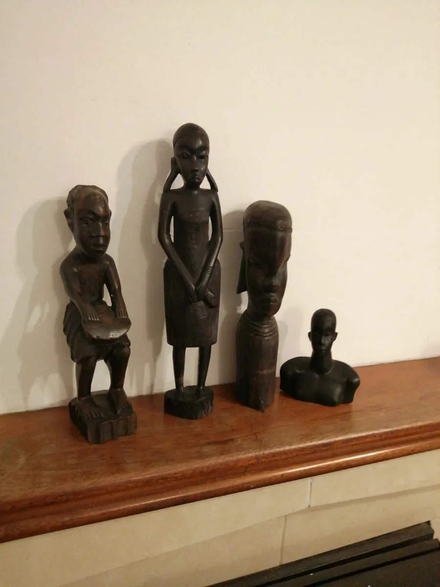 African wooden statues